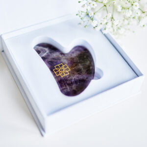 Amethyst Gua sha mushroom ametyst