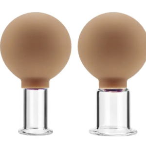 Glass Facial Cupping Set 2pc